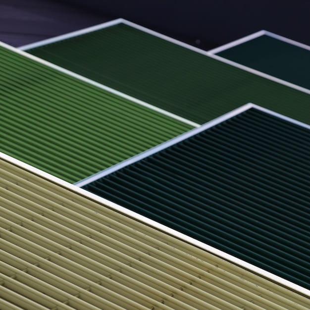 A graph comparing the energy production of a crystalline silicon solar panel and a thin-film solar panel over the course of a day, showing how the thin-film panel maintains more consistent output during peak heat hours.