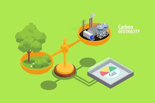 A detailed, close-up diagram illustrating the process of post-combustion carbon capture in a power plant, highlighting the different stages and equipment involved in separating CO2 from other flue gases.