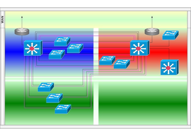 A visual representation of a smart grid system, showing how it regulates the flow of electricity to meet the demands of electric vehicle charging stations, residential areas, and commercial buildings. The system is depicted with real-time data feedback and automated adjustments to maintain grid stability.