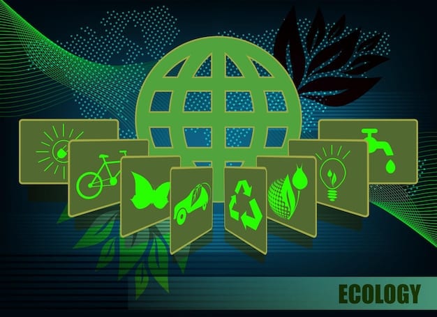 A visual representation of the ESG factors, showing the interconnectedness of environmental, social, and governance aspects in sustainable investing. Each factor is represented by an icon: a tree for environmental, a group of people for social, and a building structure for governance.