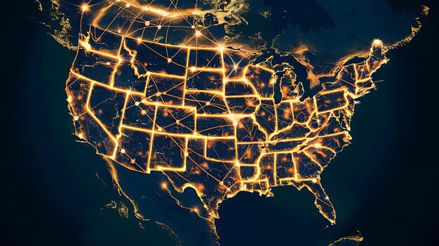 A map of the United States highlighting regions with high potential for energy storage investments, such as California, Texas, and the Northeast. The map indicates the concentration of renewable energy projects and the demand for grid reliability in these areas.