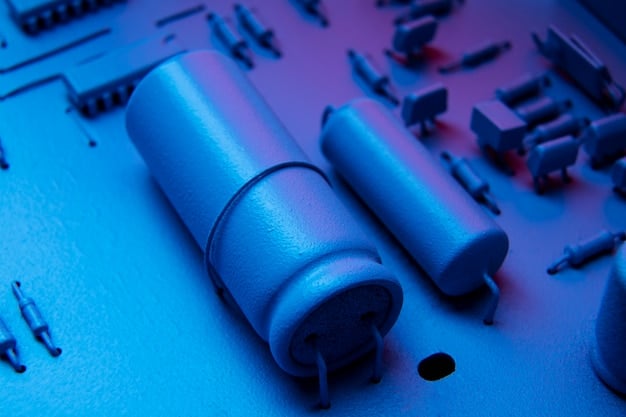 A detailed close-up shot of a modern lithium-ion battery module, with visible cooling systems and electronic components, symbolizing the technological heart of energy storage solutions, emphasizing innovation and efficiency.
