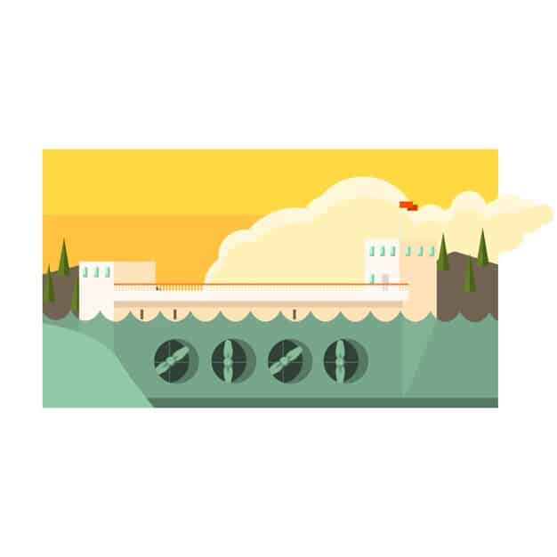 Detailed diagram illustrating the process of carbon capture. CO2 emissions from a power plant are captured, transported via pipelines, and injected into deep underground storage reservoirs.