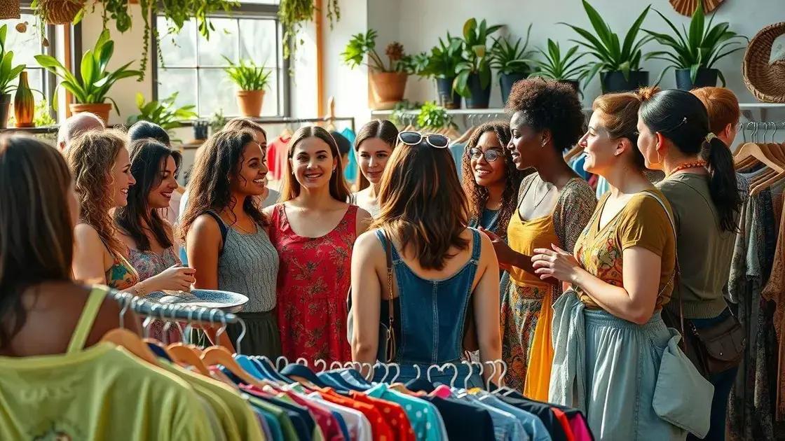Tips for engaging in circular fashion communities