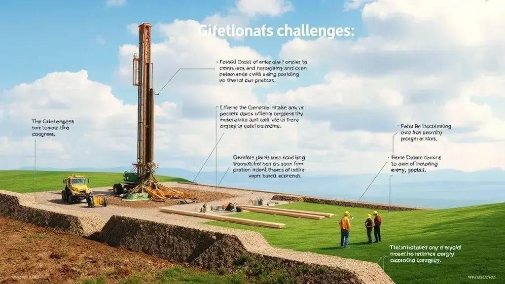 Challenges and considerations of geothermal energy