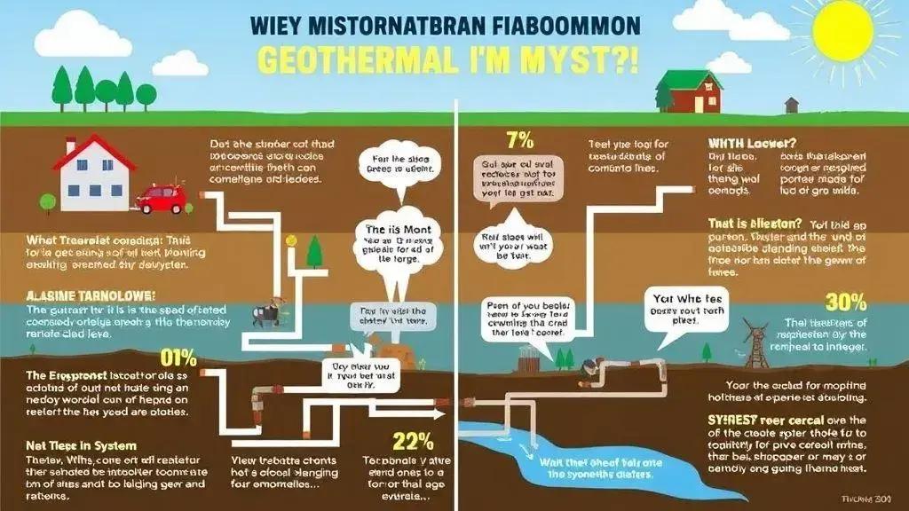 Common misconceptions about geothermal systems