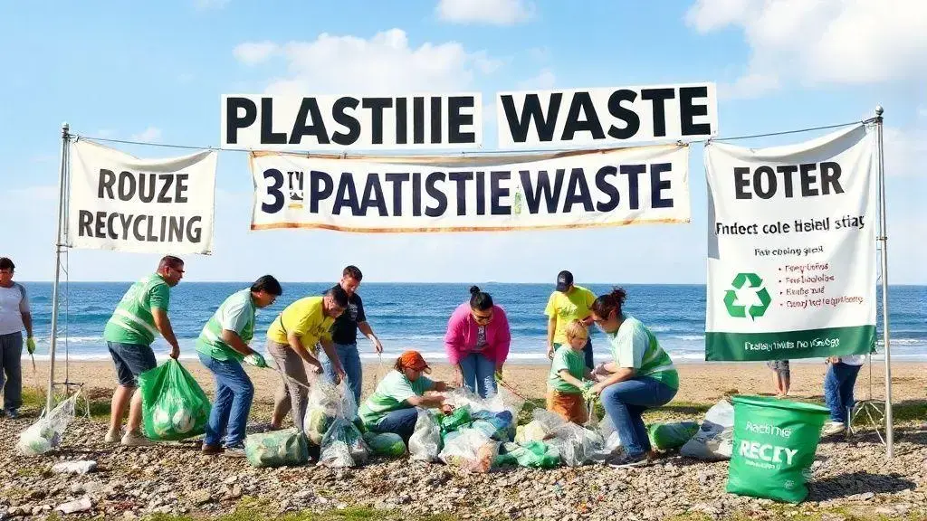 Effective community initiatives for plastic waste reduction