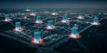 Futuristic power grid with energy storage solutions for enhanced stability