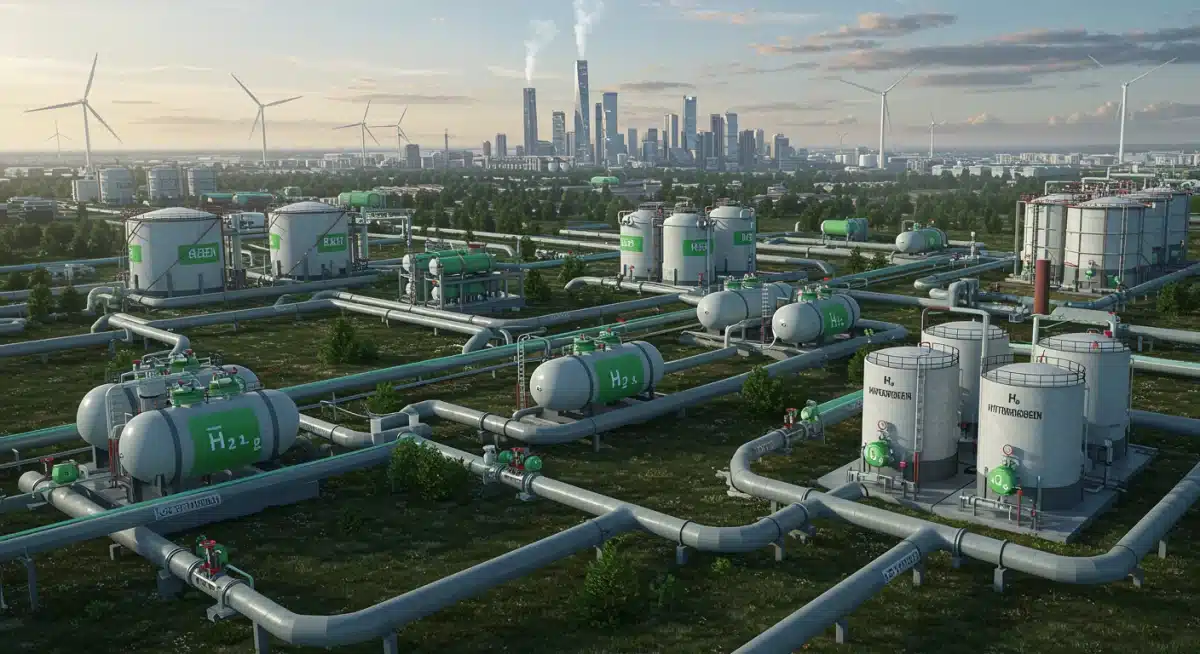Green hydrogen infrastructure and storage solutions