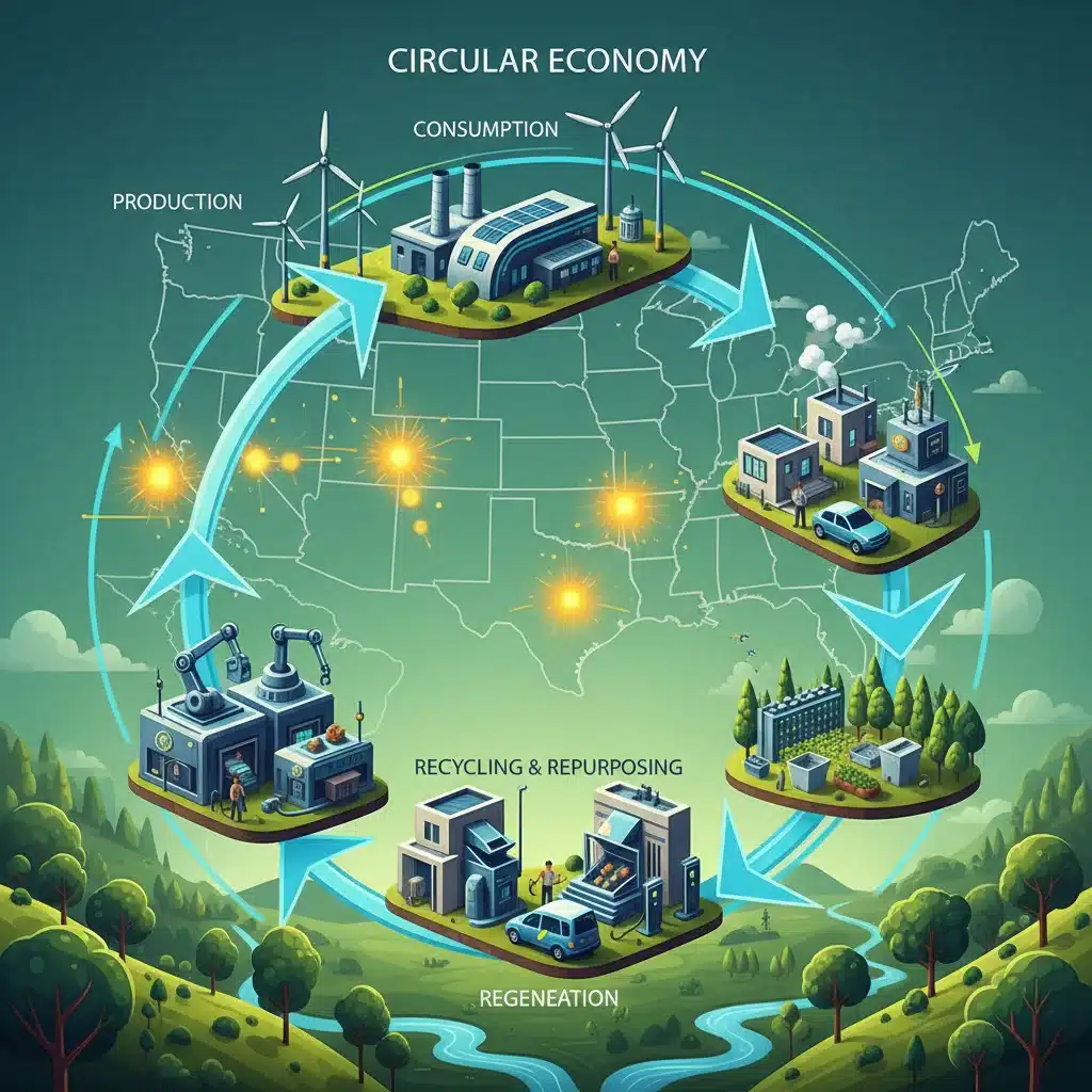 Recycling and Circular Economy: 2026 US Clean Technology Investment Hotspots